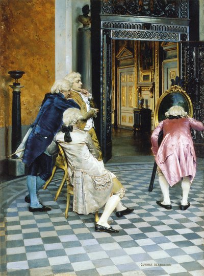 خبراء الفن في متحف اللوفر بواسطة جونار بيرندسون